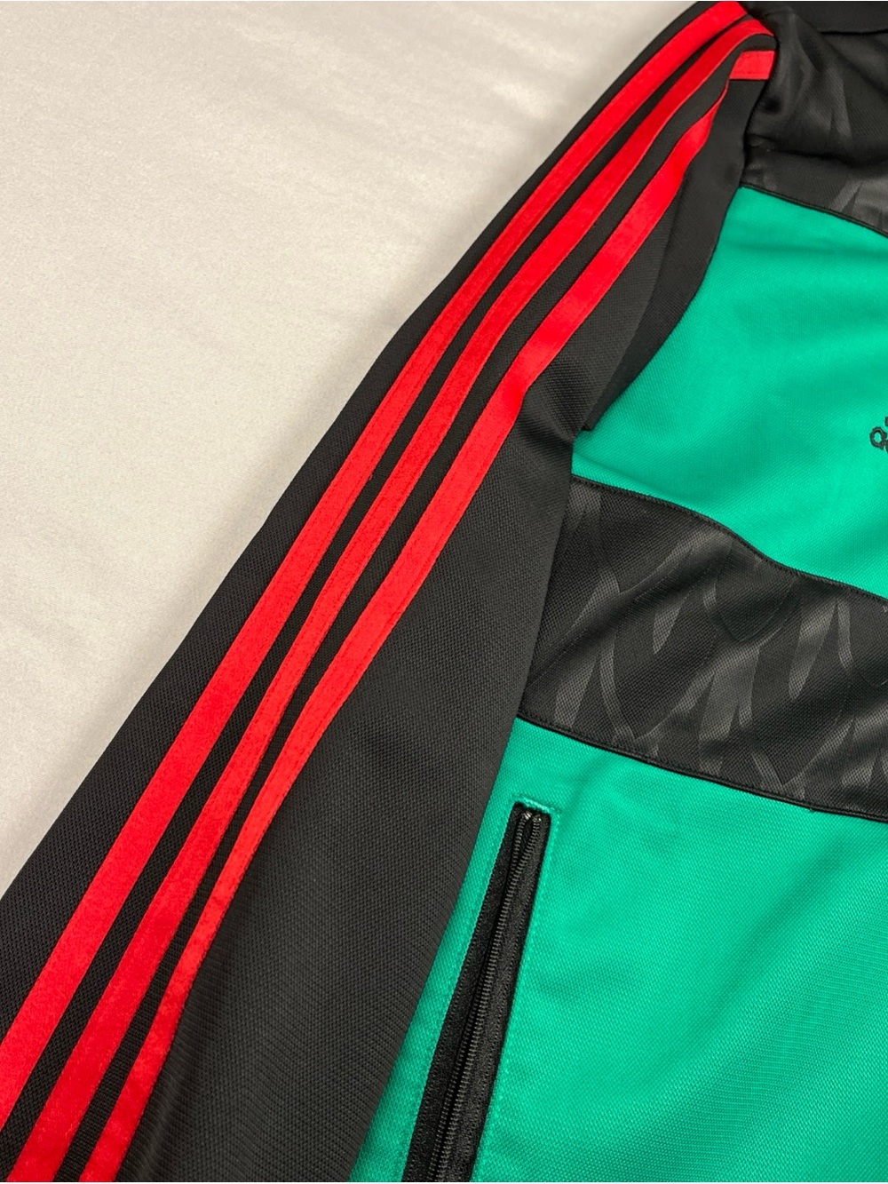 Mexico 2010 World Cup Track Jacket Football Soccer Adidas P42247 Men’s Medium - Picture 6 of 13